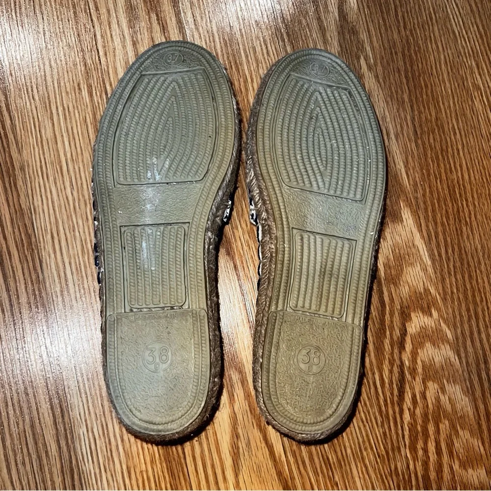 Ubuntu Navy blue‎ Elephant canvas Espadrilles sz 38